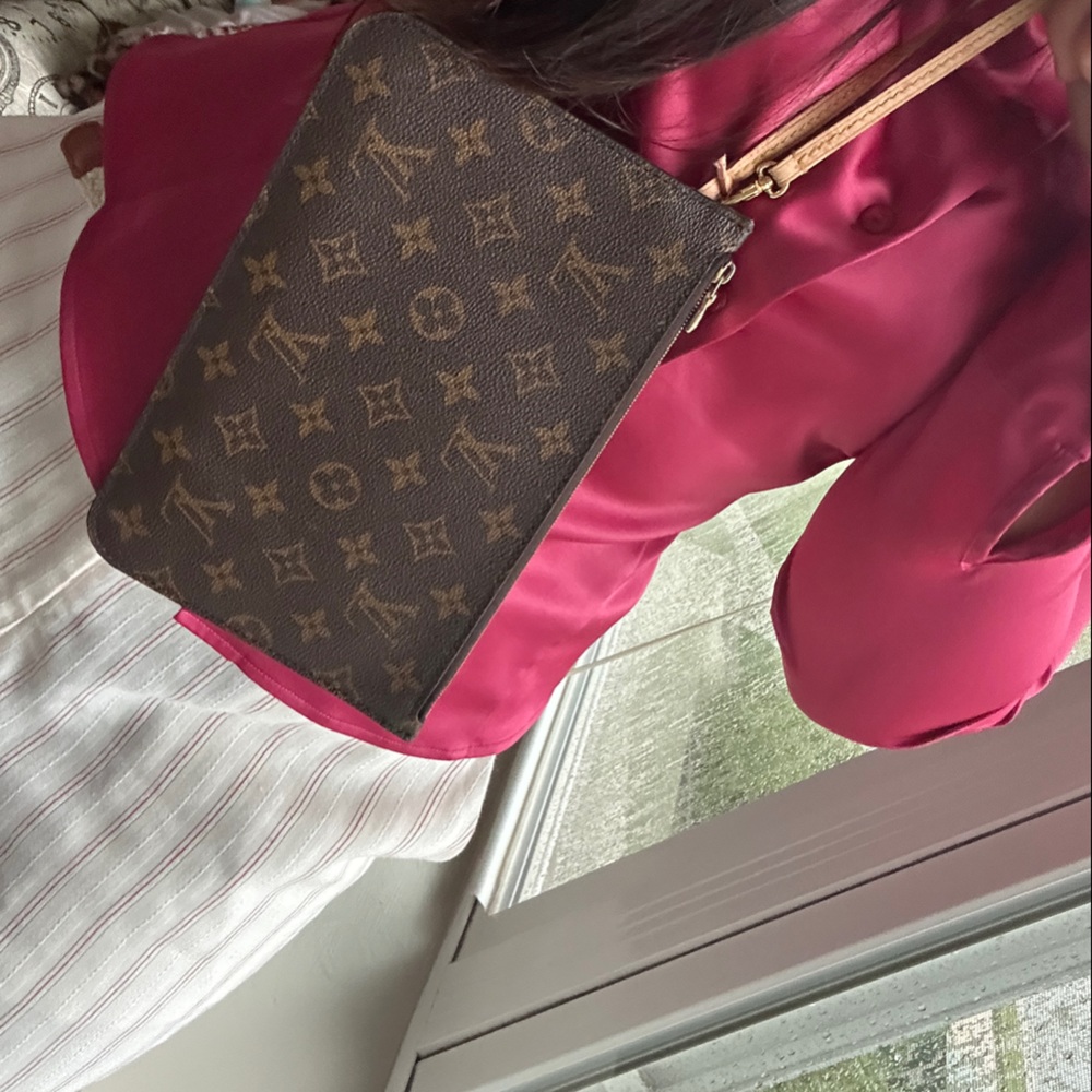 Louis Vuitton Classic Monogram Wristlet